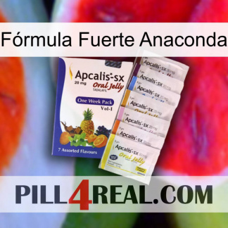 Fórmula Fuerte Anaconda 11